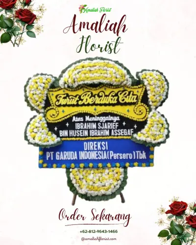 Papan Bunga Duka di Plosokerep